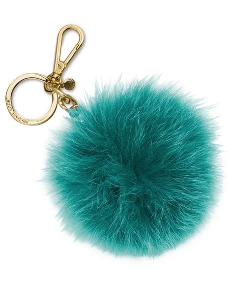 michael kors pom pom keychain black|MICHAEL Michael Kors Large Fur Pom Pom Key Charm .